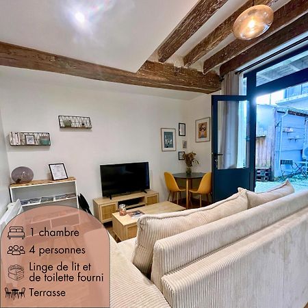 La Cour Chartraine - Cosy Appartement Avec Cour Exterieur A Blois Eksteriør bilde